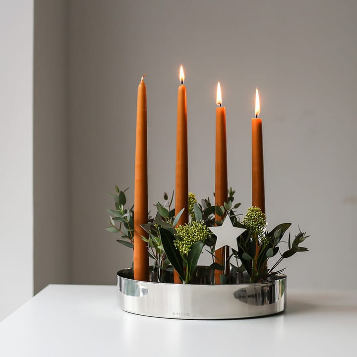 Jubel adventskandelaar, Silver KLONG