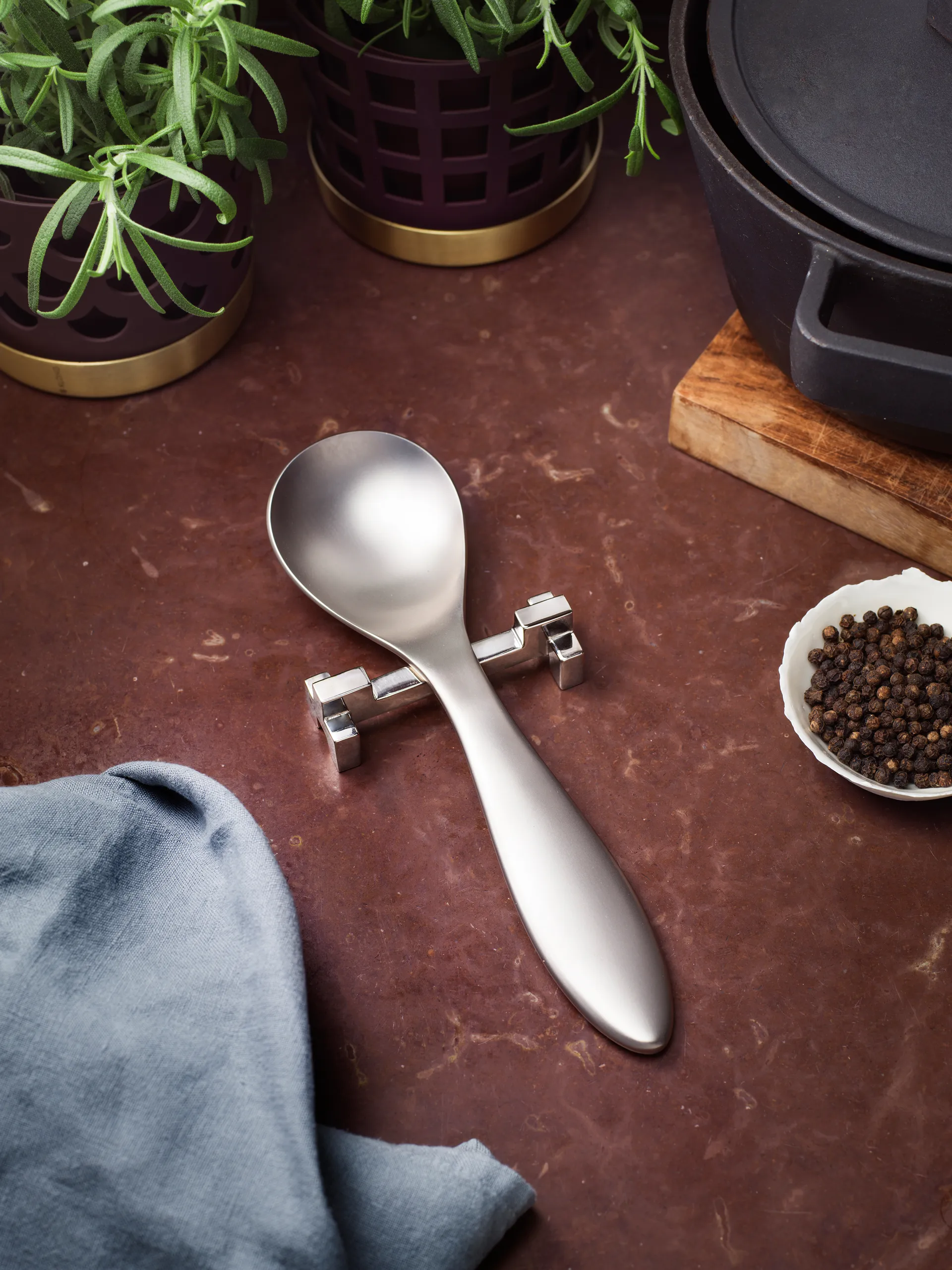 Signe bestekbakje 2-pack, Nikkel KLONG