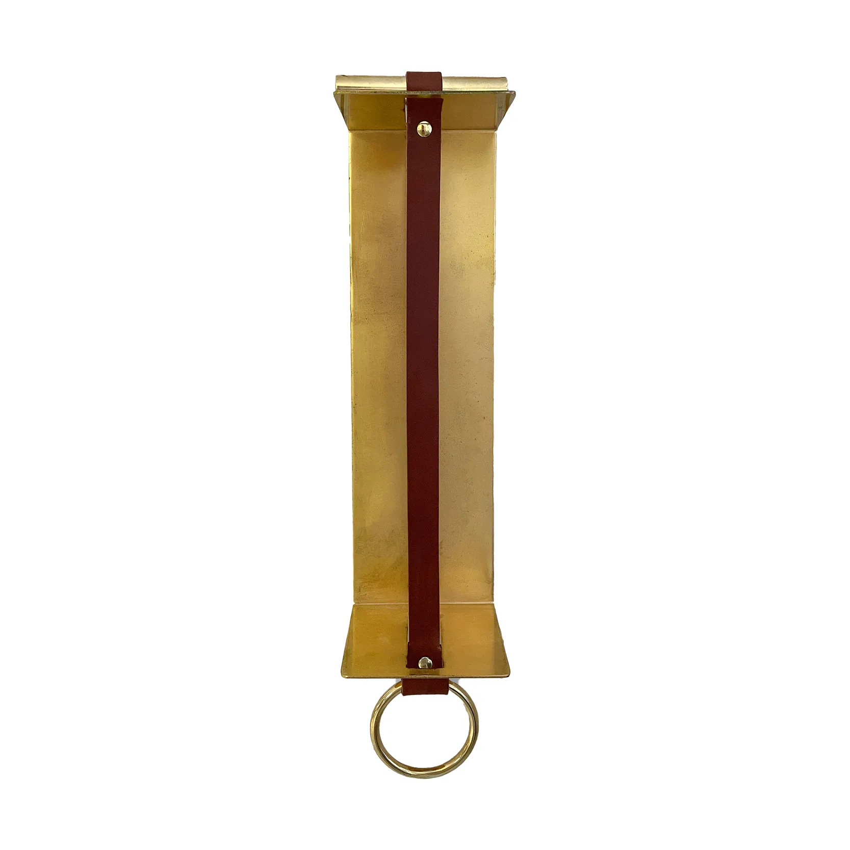 Strapp wandplank 10x33 cm, Brass KLONG