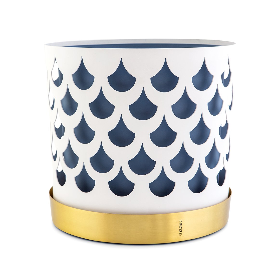 KLONG Trio bloempot drop, groot o28 cm Wit | Scandinavisch Interieur | Bloempotten | Wit