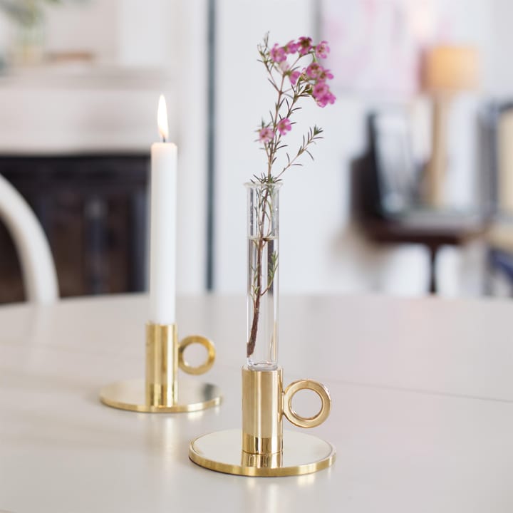 Vesper inzetstuk glas, flora (vaas) KLONG