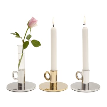 Vesper kandelaar - aluminium - KLONG