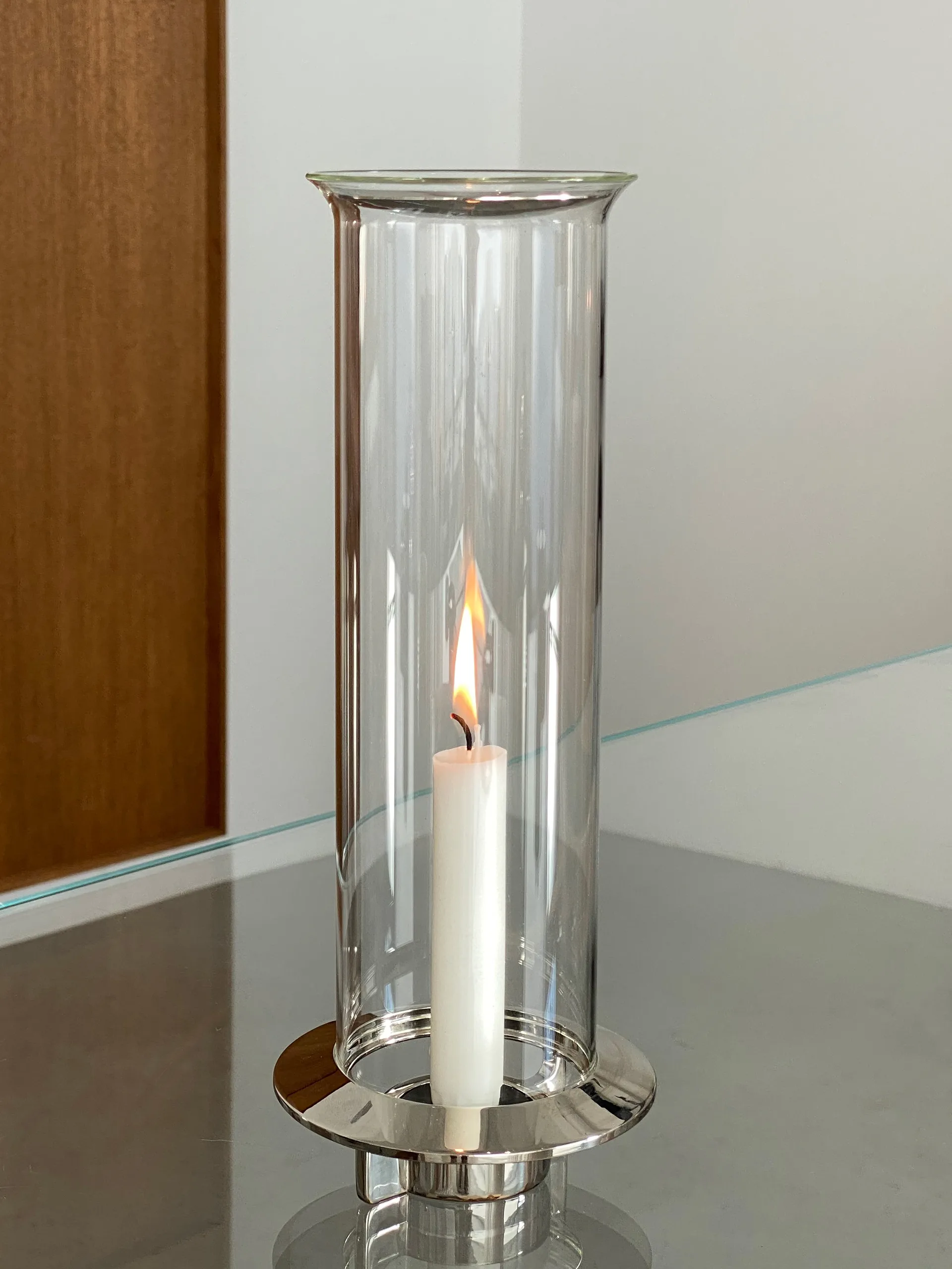 Vuurtoren kaarsenhouder, Nickel KLONG