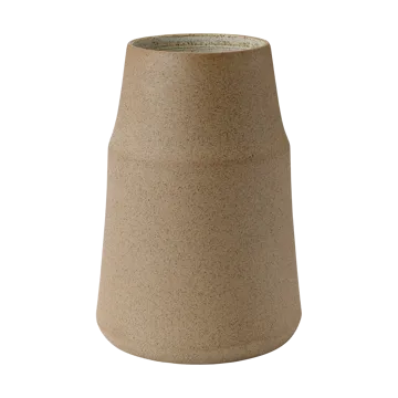 Clay vaas 18 cm - Warm sand - Knabstrup Keramik