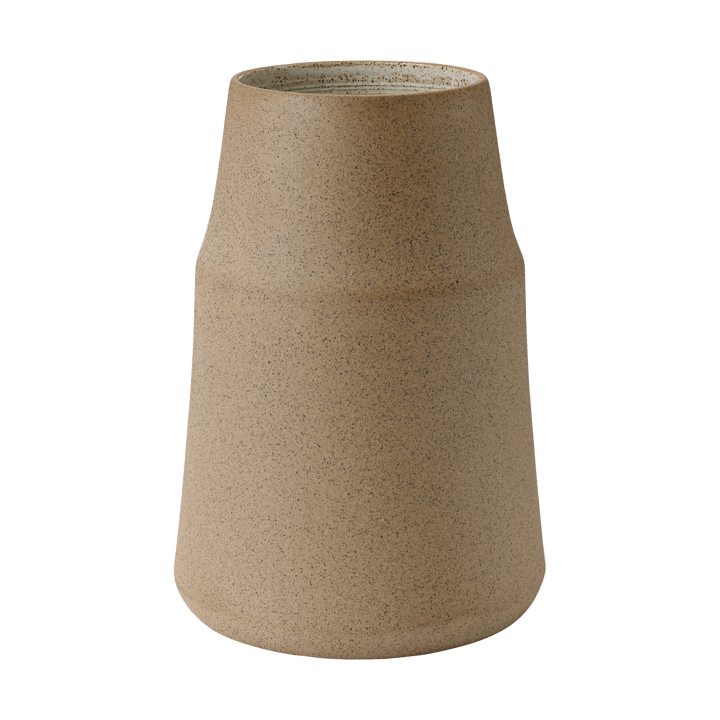 Clay vaas 18 cm - Warm sand - Knabstrup Keramik