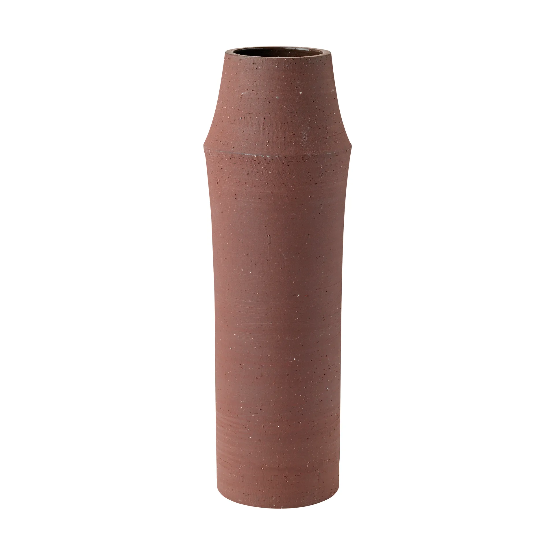 Clay vaas 32 cm, Terracotta Knabstrup Keramik