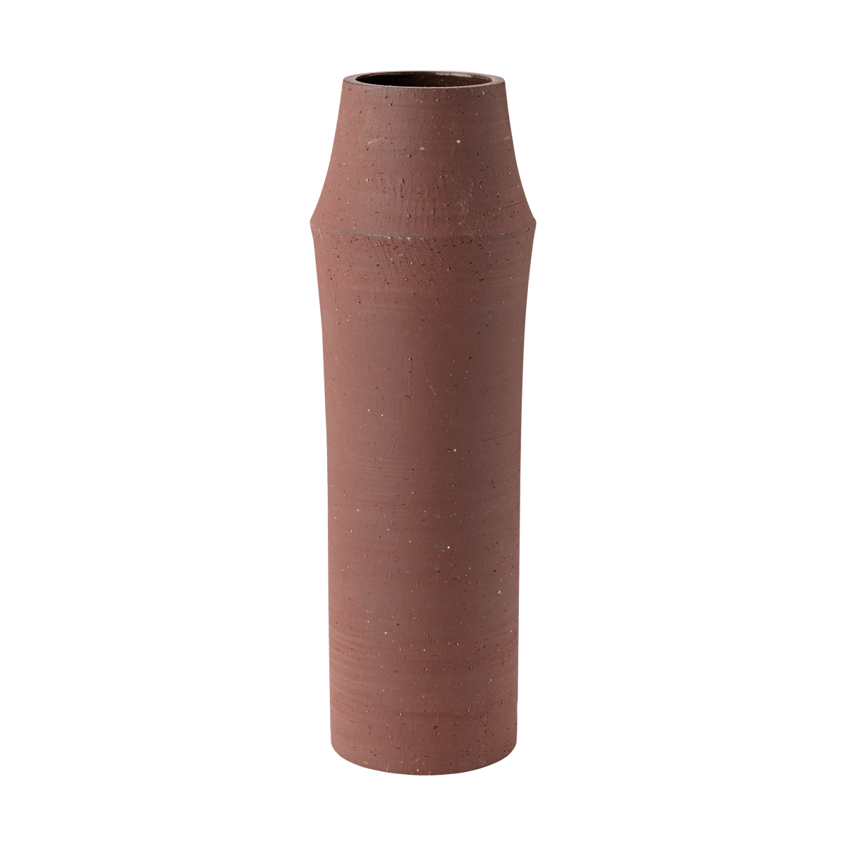 Knabstrup Keramik Clay vaas 32 cm Terracotta | Scandinavisch Interieur | Vazen | Bruin