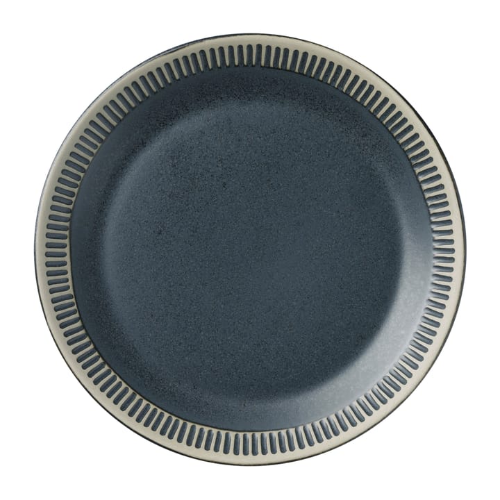 Colorit bord Ø19 cm - Donkergrijs - Knabstrup Keramik