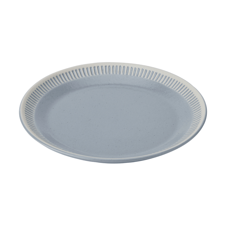 Colorit borden Ø22 cm - Mörkgrå - Knabstrup Keramik