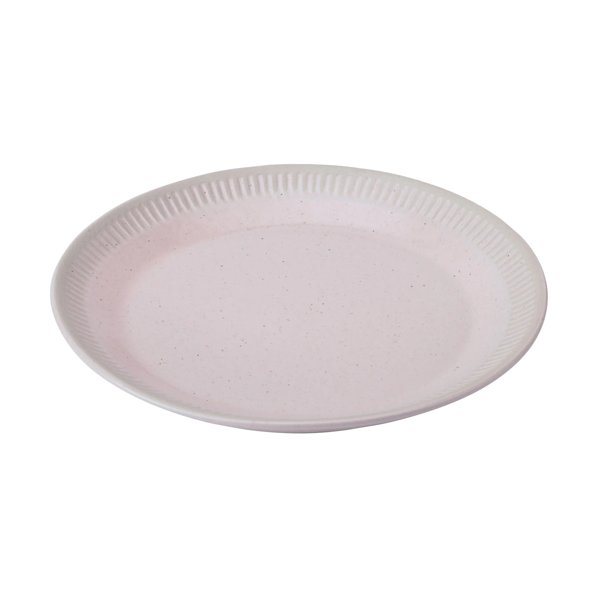 Colorit borden Ø22 cm, Rosa Knabstrup Keramik