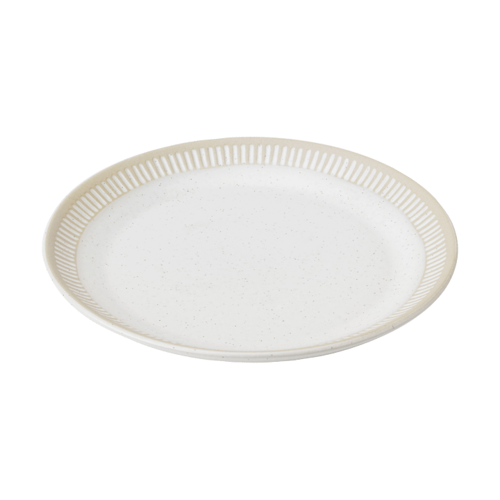 Colorit borden Ø22 cm - Sand - Knabstrup Keramik