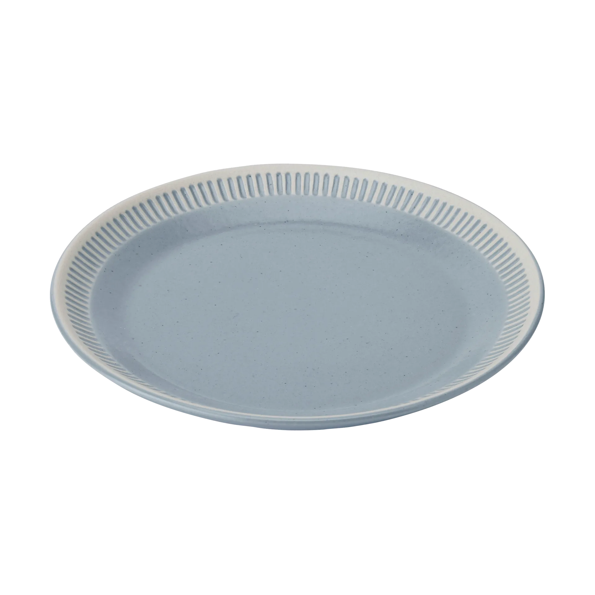 Colorit borden Ø27 cm, Donker grijs Knabstrup Keramik