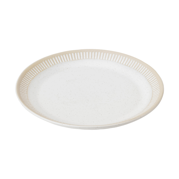 Colorit borden Ø27 cm - Sand - Knabstrup Keramik