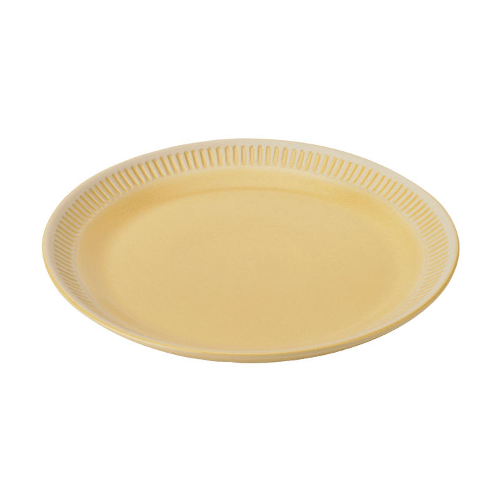 Colorit borden Ø27 cm - Yellow - Knabstrup Keramik