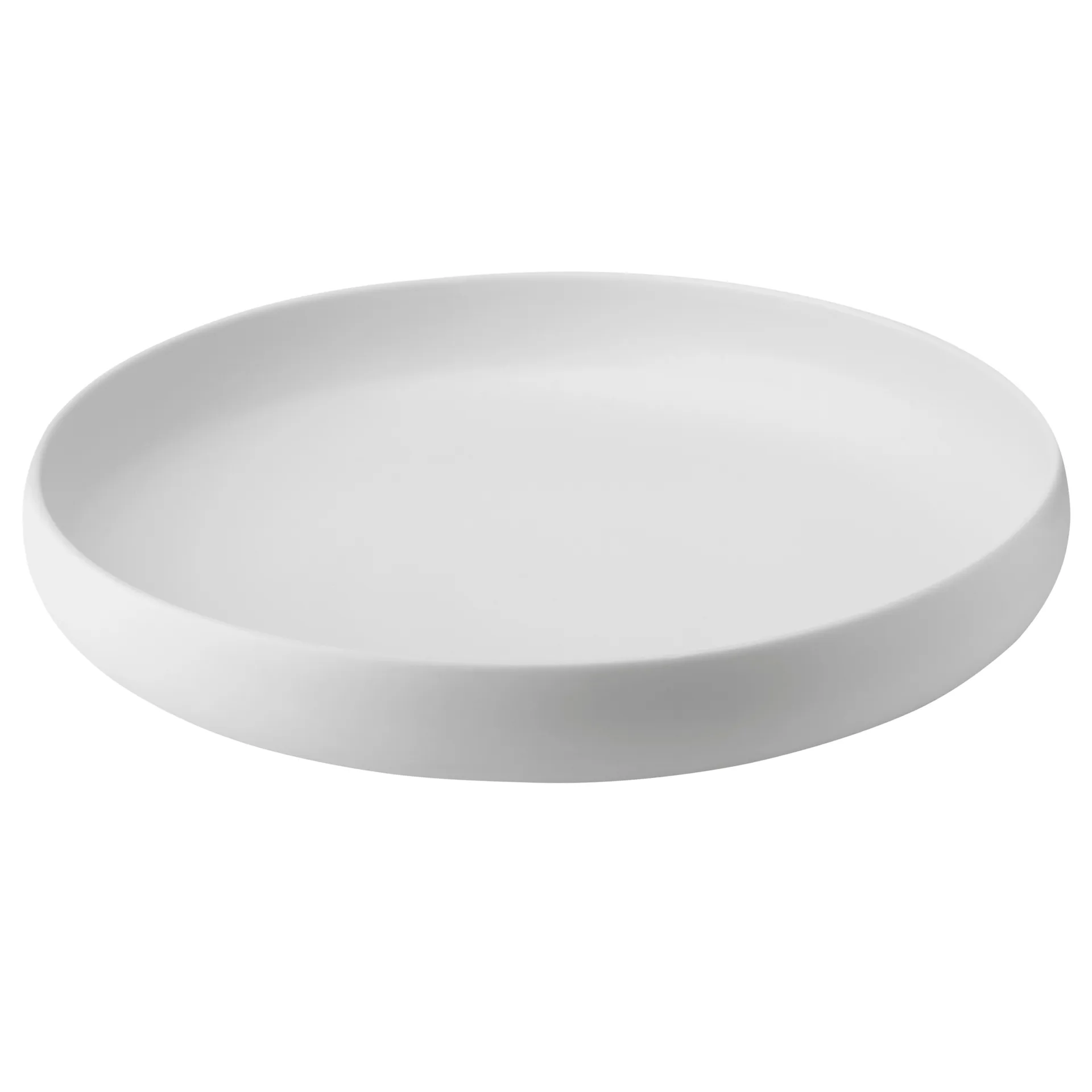 Earth schotel 38 cm, Kalk-wit Knabstrup Keramik