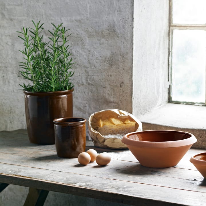 Knabstrup beslagkom 5 l, terracotta Knabstrup Keramik