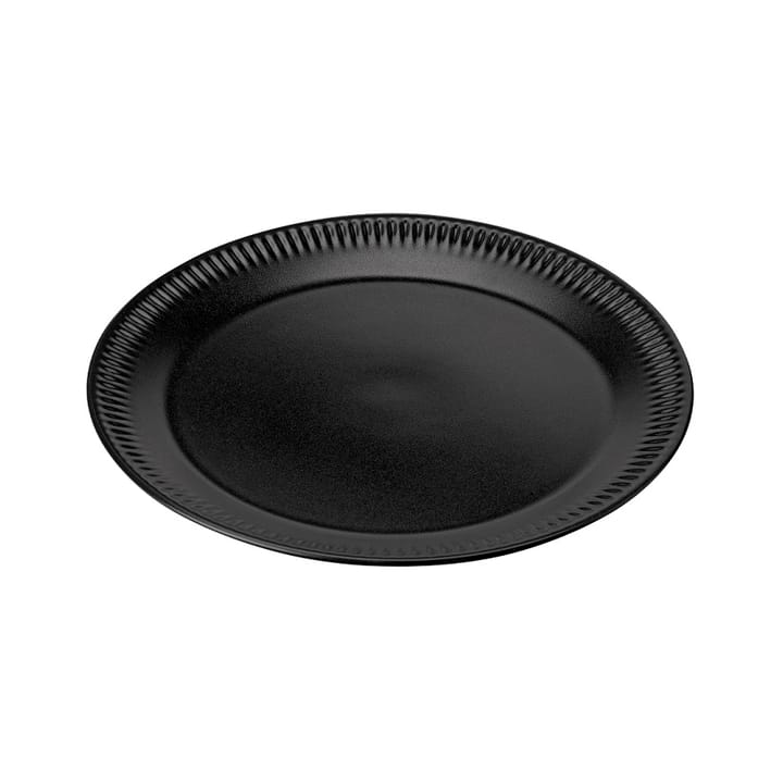 Knabstrup bord zwart - 19 cm - Knabstrup Keramik