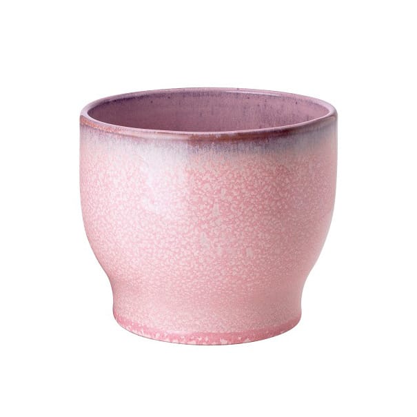 Knabstrup buitenbloempot Ø12,5 cm - Roze - Knabstrup Keramik