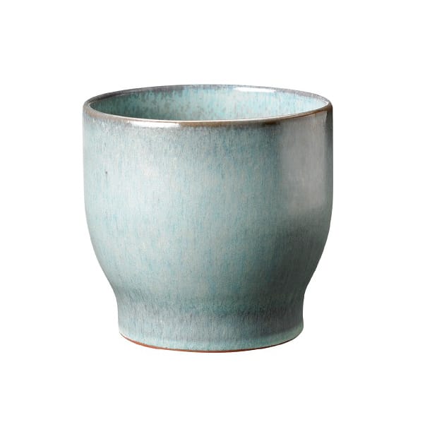 Knabstrup buitenbloempot Ø12,5 cm - Soft mint - Knabstrup Keramik
