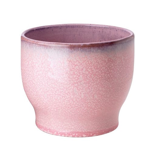 Knabstrup buitenbloempot Ø14,5 cm - Roze - Knabstrup Keramik