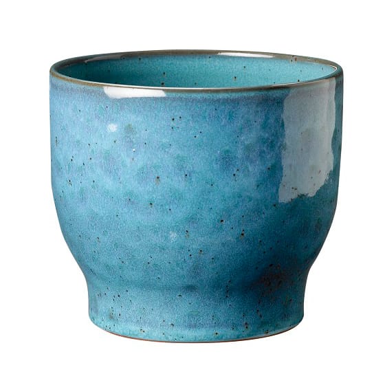 Knabstrup buitenbloempot Ø16,5 cm - Dusty blue - Knabstrup Keramik