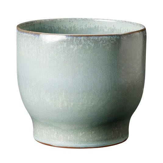 Knabstrup buitenbloempot Ø16,5 cm - Soft mint - Knabstrup Keramik