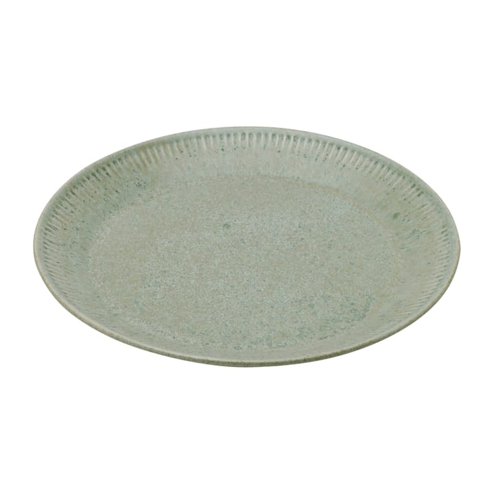 Knabstrup dinerbord olijfgroen, 22 cm Knabstrup Keramik