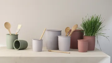 Knabstrup inmaakpot - Grey, 0,5 L - Knabstrup Keramik