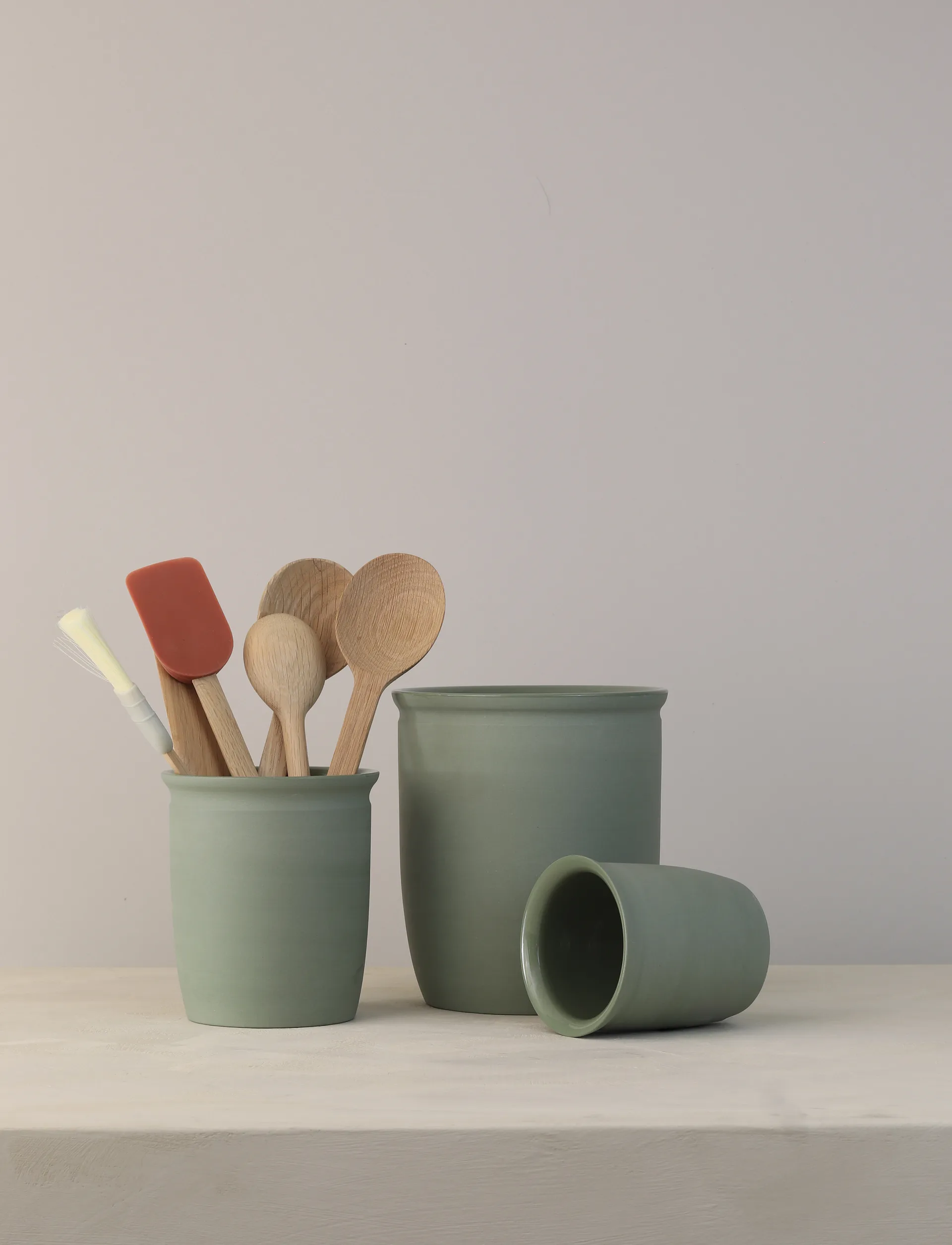 Knabstrup inmaakpot, Olive, 2 L Knabstrup Keramik