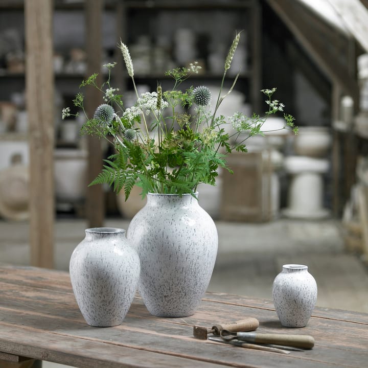 Knabstrup vaas 12,5 cm, wit Knabstrup Keramik