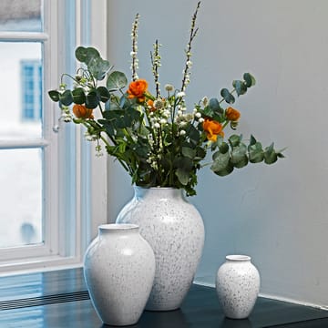 Knabstrup vaas 12,5 cm - wit - Knabstrup Keramik