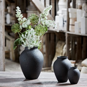 Knabstrup vaas 12,5 cm - Zwart - Knabstrup Keramik
