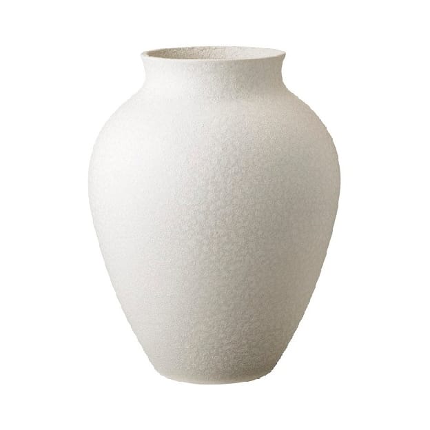Knabstrup vaas 20 cm - wit - Knabstrup Keramik