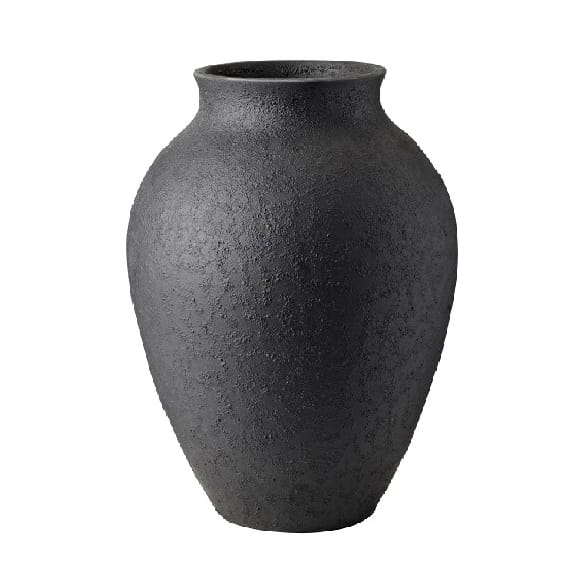 Knabstrup vaas 20 cm - Zwart - Knabstrup Keramik