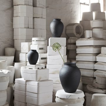 Knabstrup vaas 20 cm - Zwart - Knabstrup Keramik