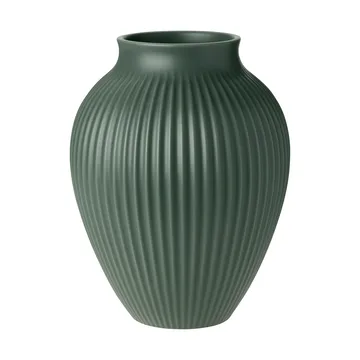 Knabstrup vaas ripple mat celadon groen - 27 cm - Knabstrup Keramik
