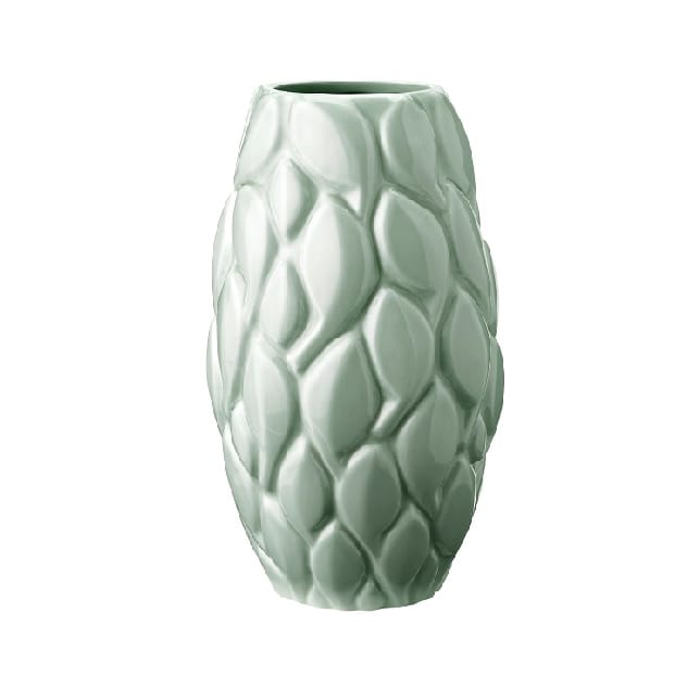Leaf vaas 21 cm - Celadon - Knabstrup Keramik