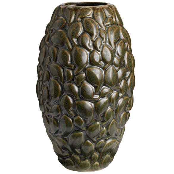 Leaf vaas Limited Edition 40 cm - Khaki vert - Knabstrup Keramik