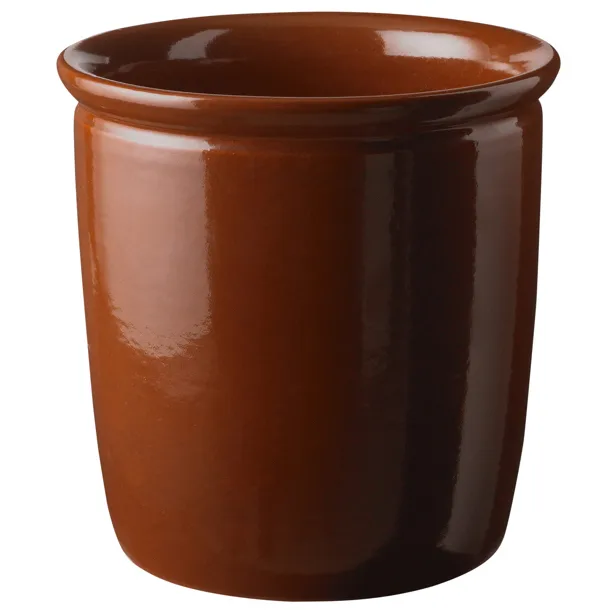 Pickle pot 4 l, bruin Knabstrup Keramik