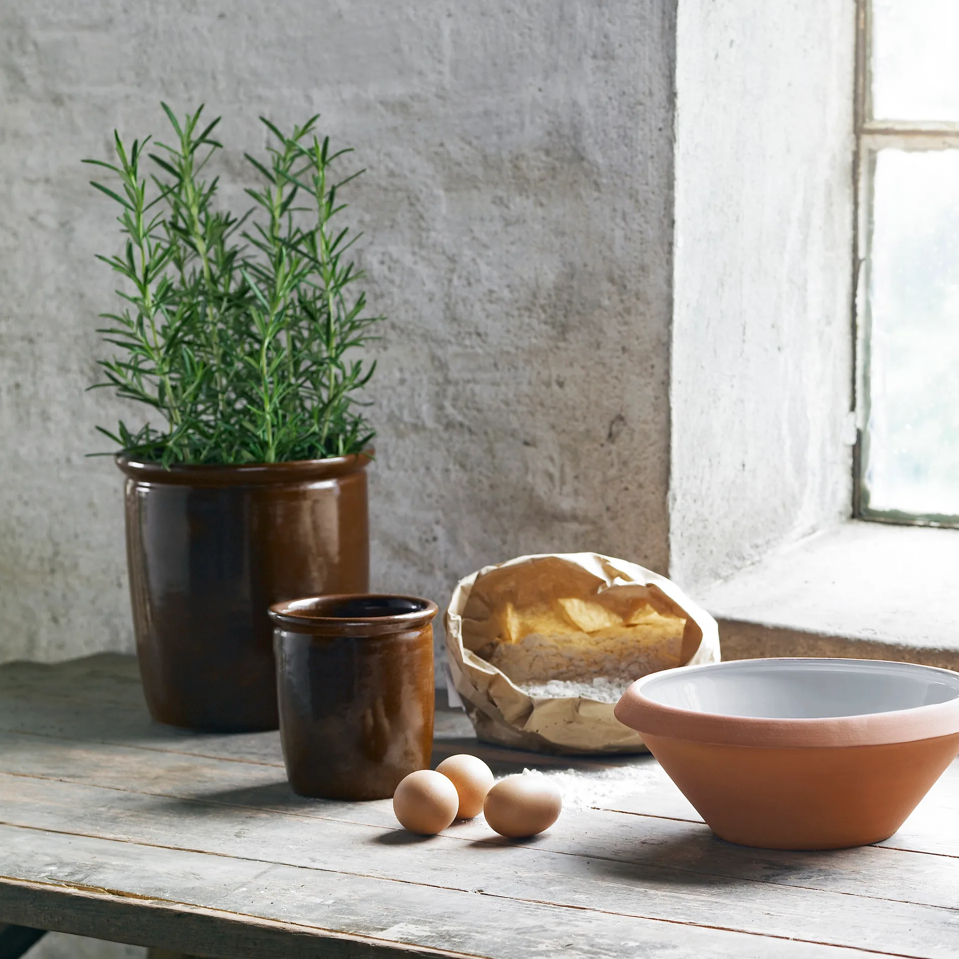 Pickle pot 4 l, bruin Knabstrup Keramik