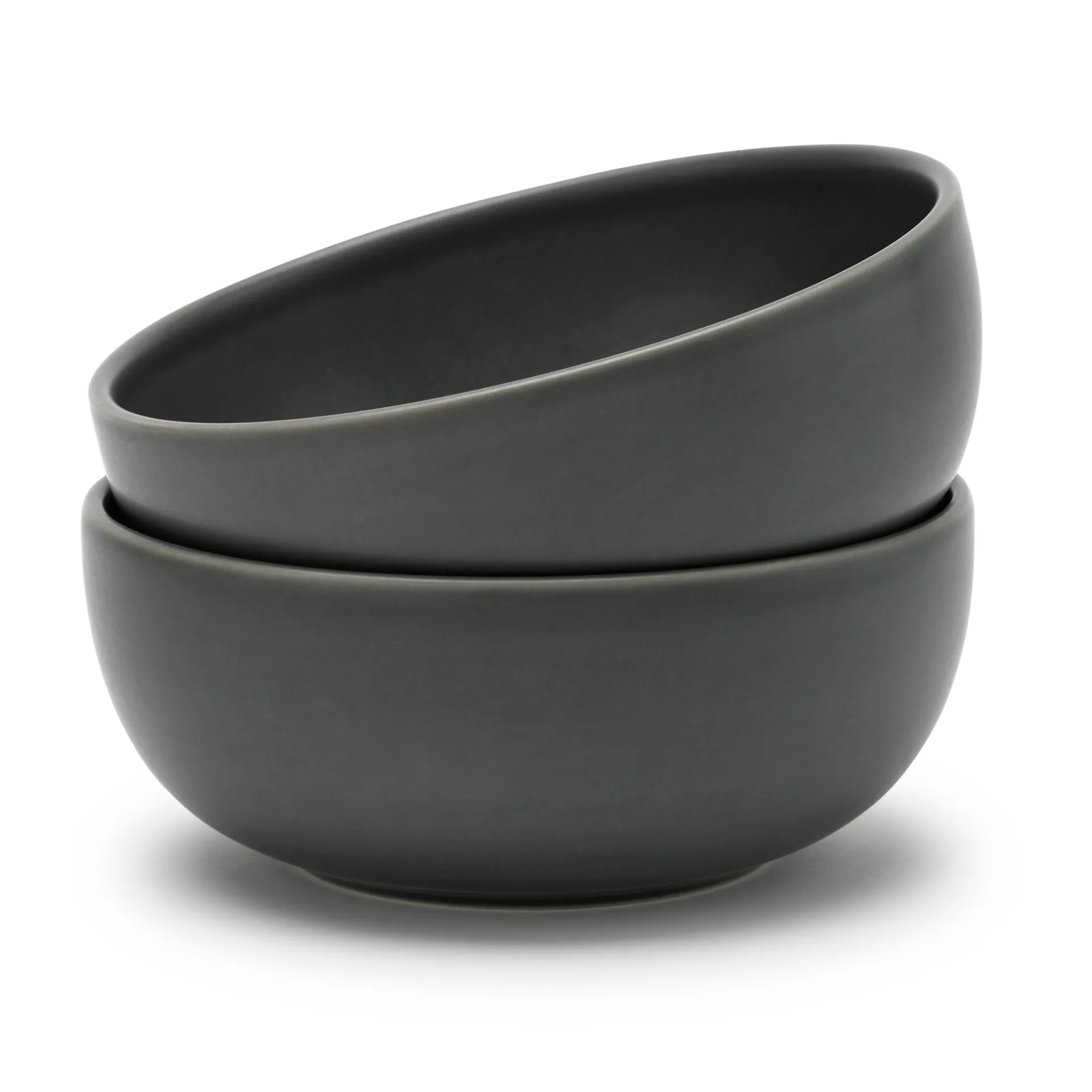 Tavola diep bord Ø15 cm 2-pack, Grijs Knabstrup Keramik