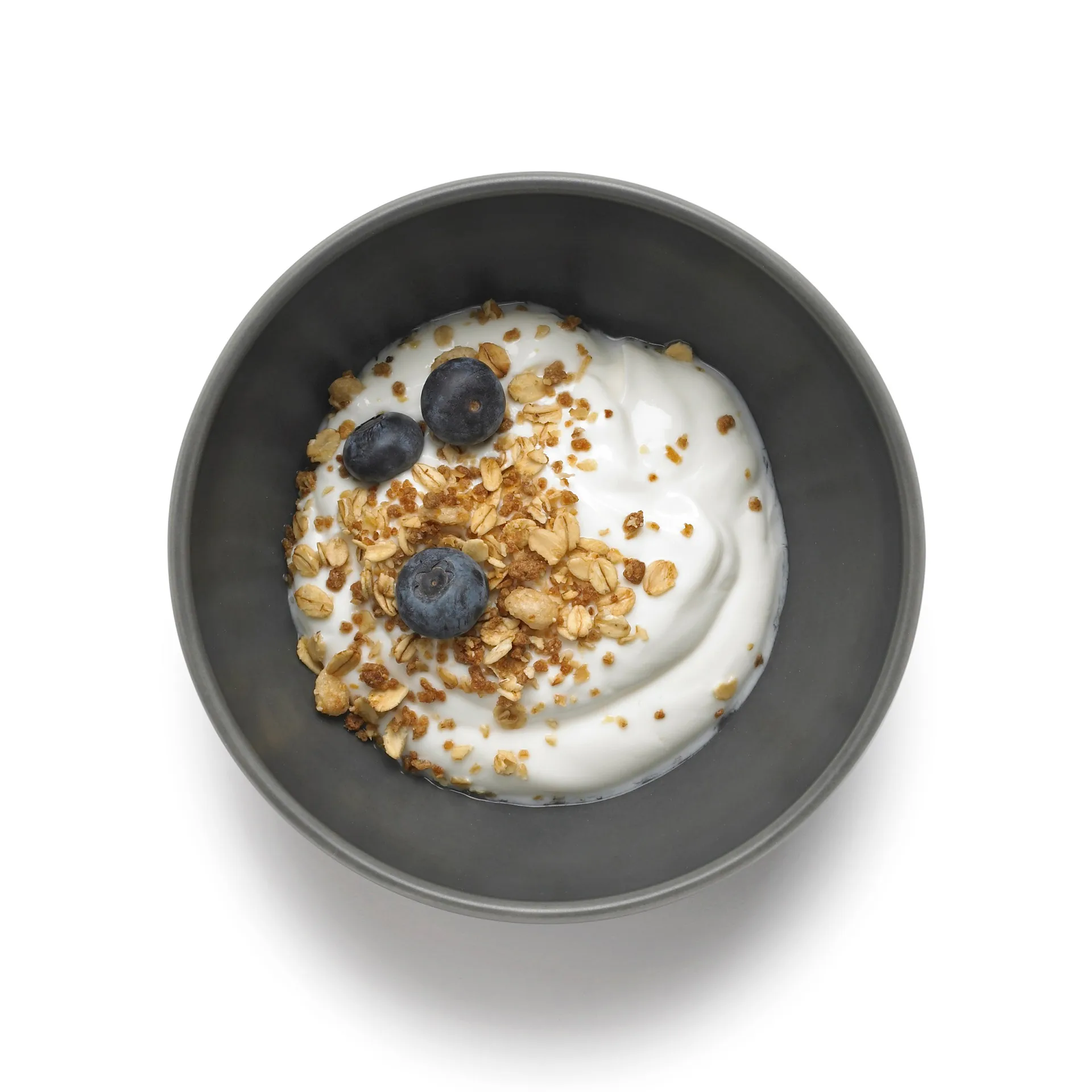 Tavola diep bord Ø15 cm 2-pack, Grijs Knabstrup Keramik