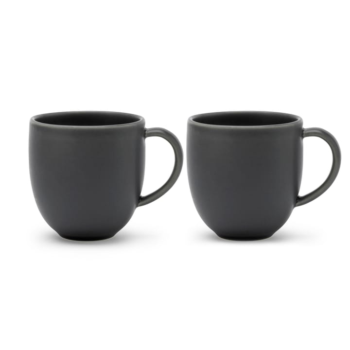 Tavola mok 30 cl 2-pack - Grijs - Knabstrup Keramik