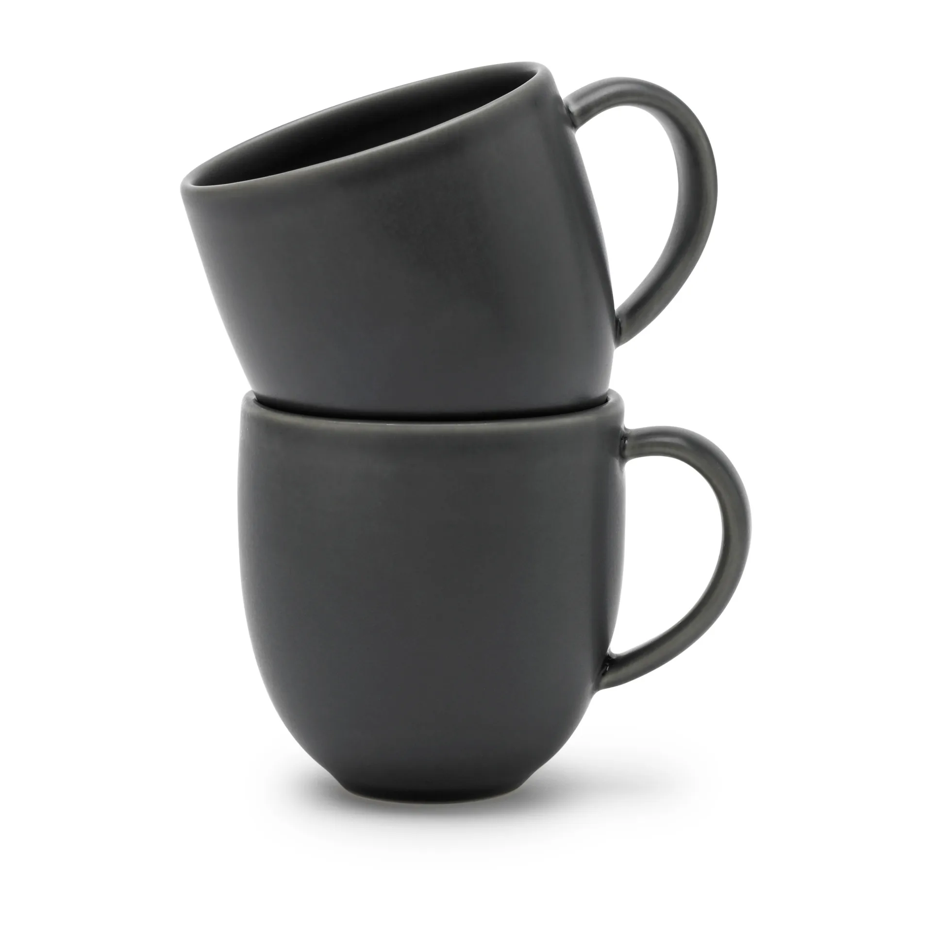Tavola mok 30 cl 2-pack, Grijs Knabstrup Keramik