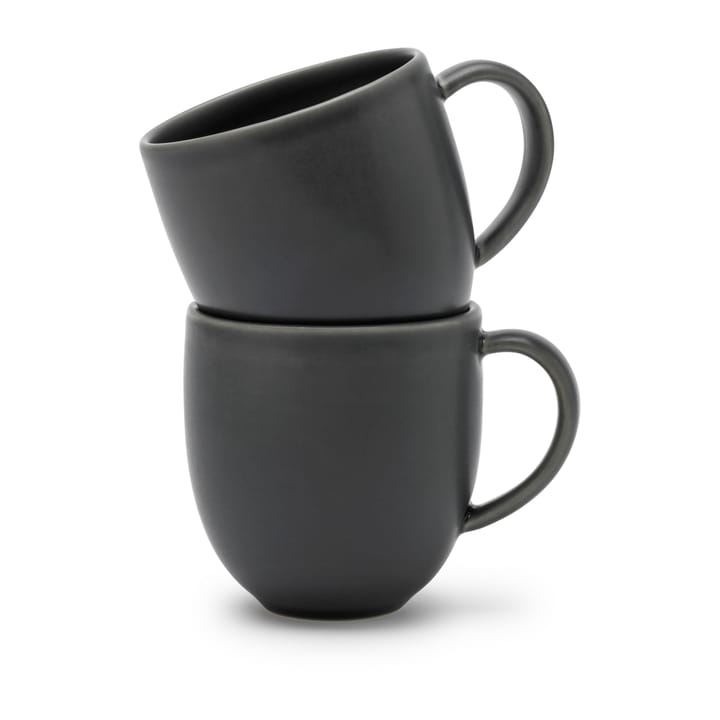 Tavola mok 30 cl 2-pack, Grijs Knabstrup Keramik
