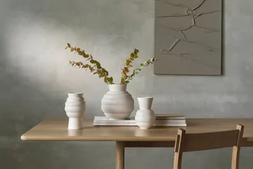 Tortus Archie vaas No3 26,5 cm - White - Knabstrup Keramik