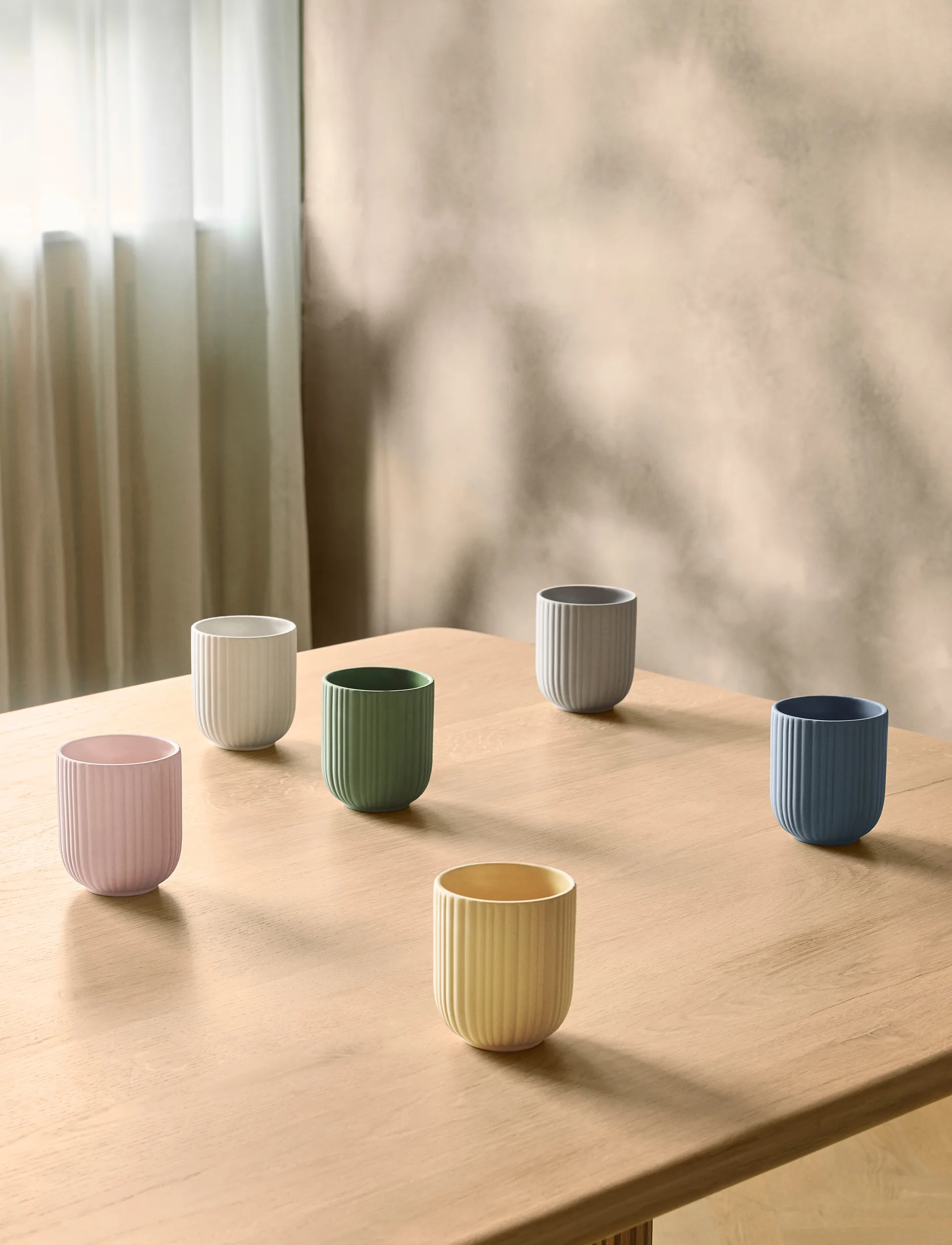 Verda mok 25 cl, Soft rose Knabstrup Keramik