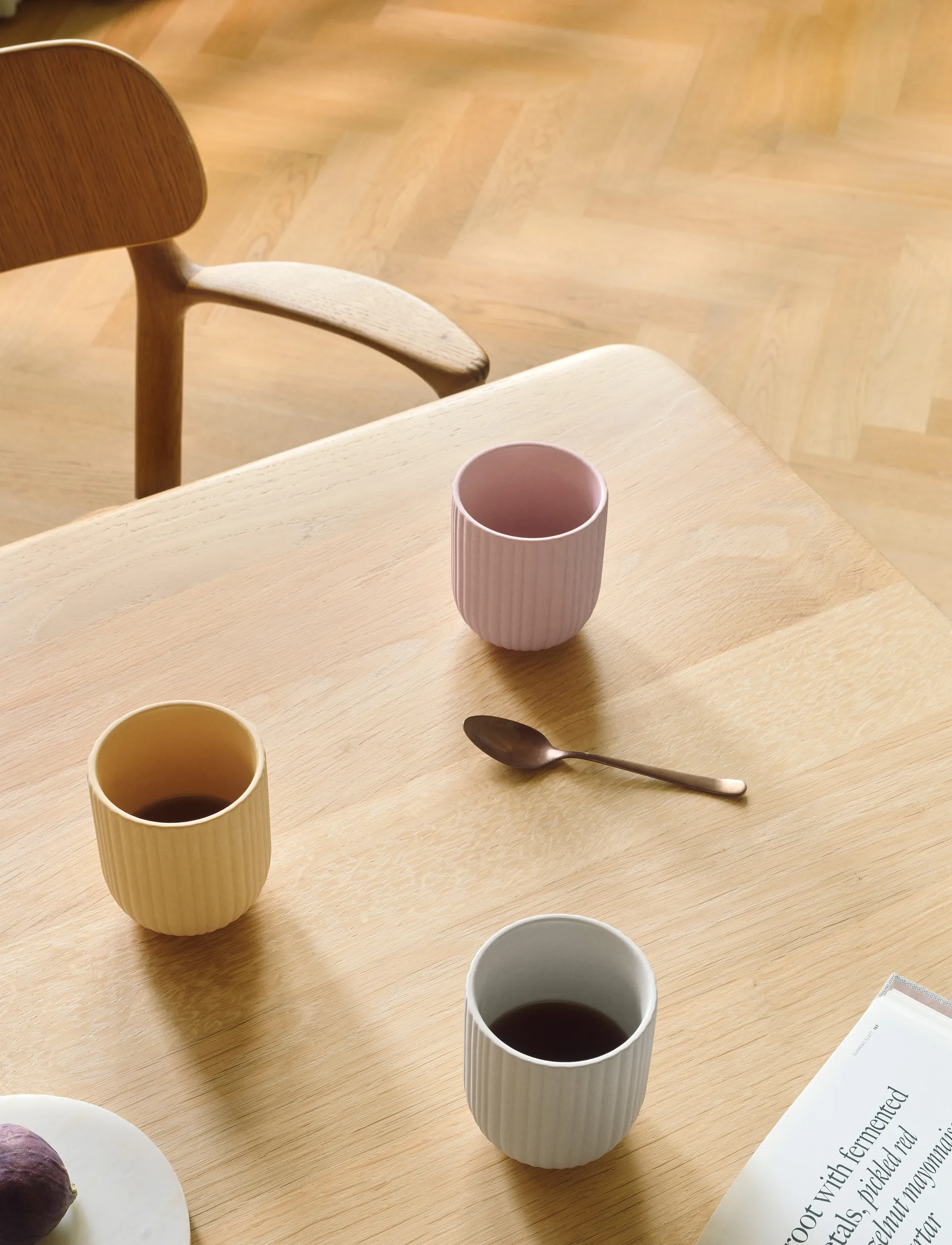 Verda mok 25 cl, Soft rose Knabstrup Keramik