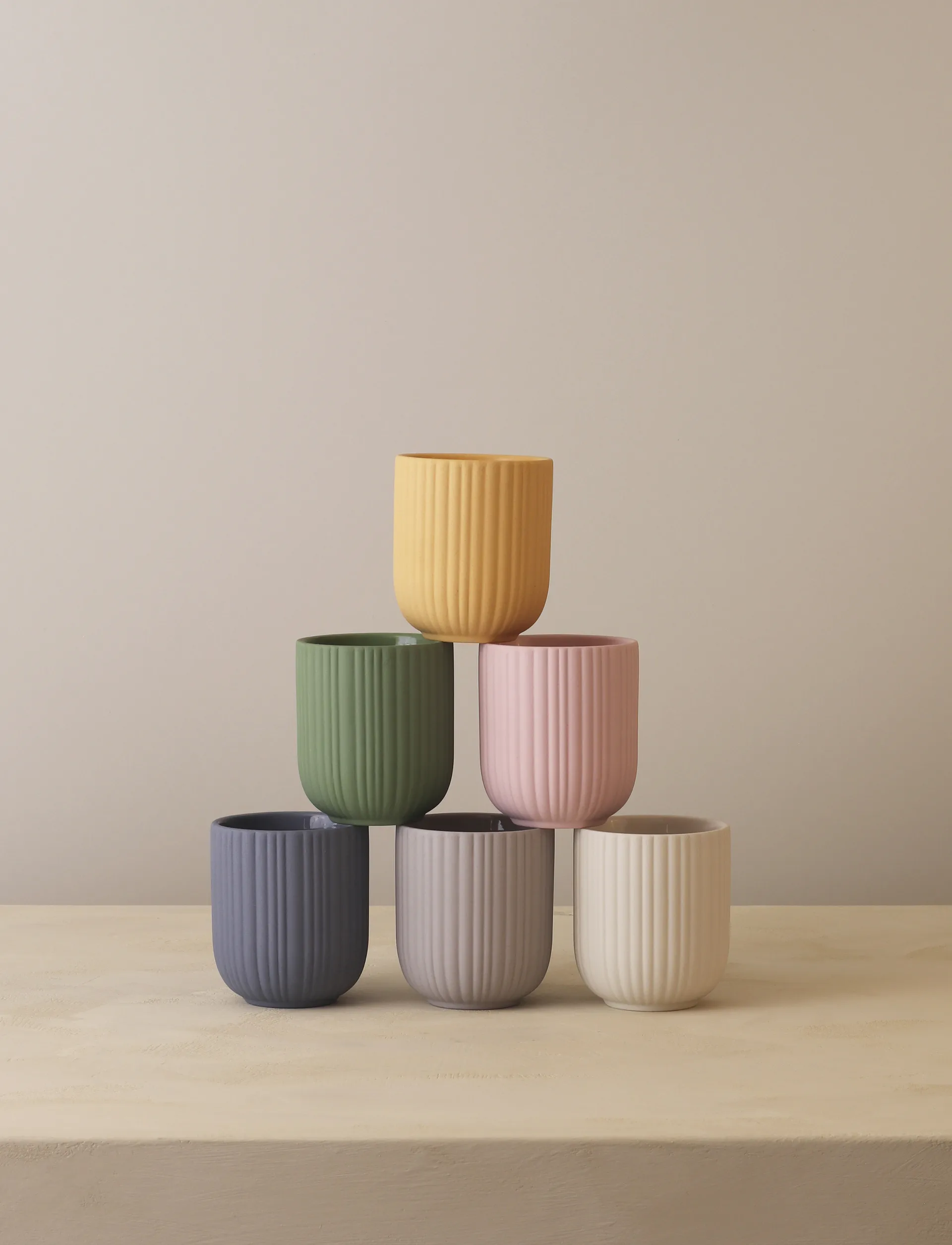 Verda mok 25 cl, Soft rose Knabstrup Keramik