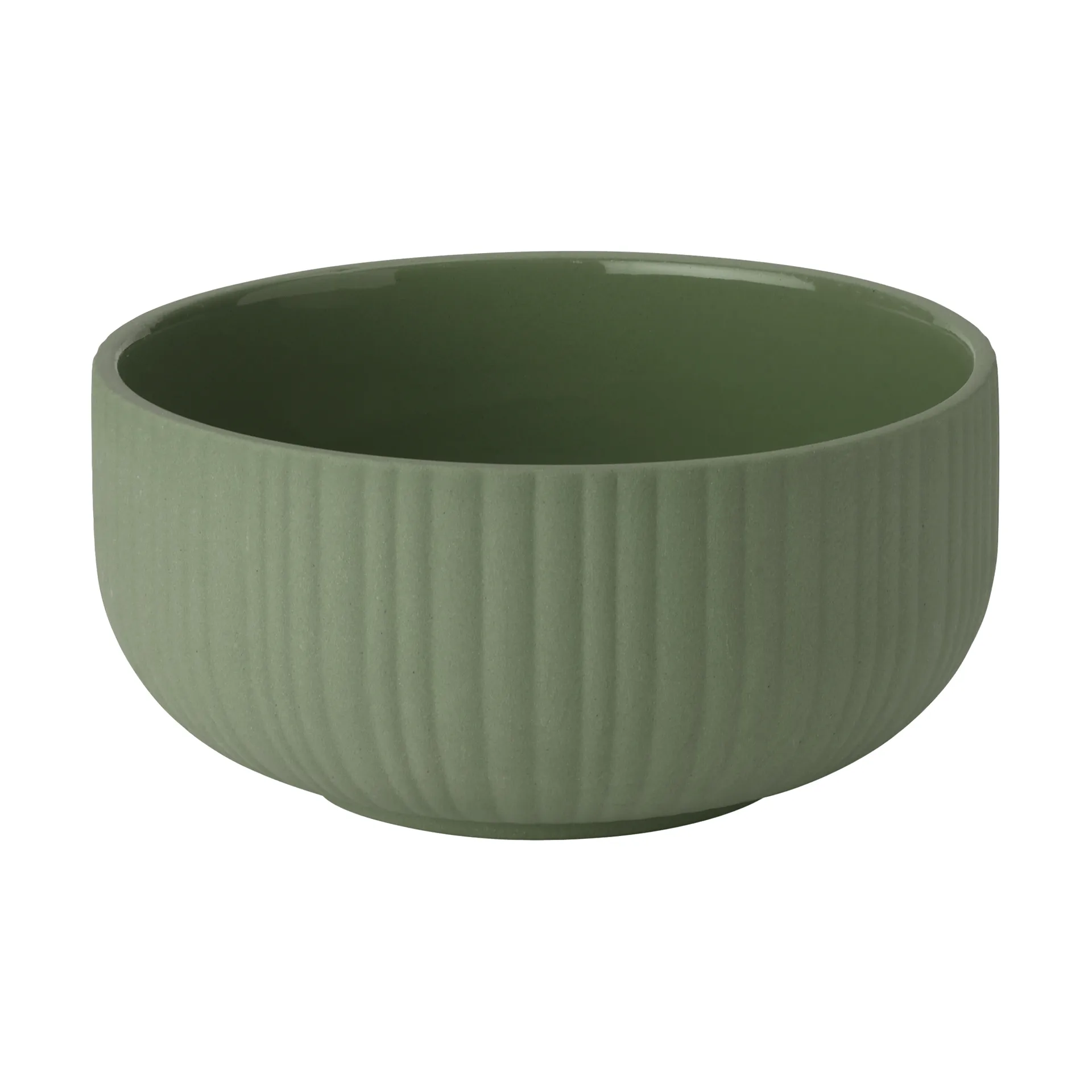 Verda schaal, Grass green, Ø13 cm Knabstrup Keramik